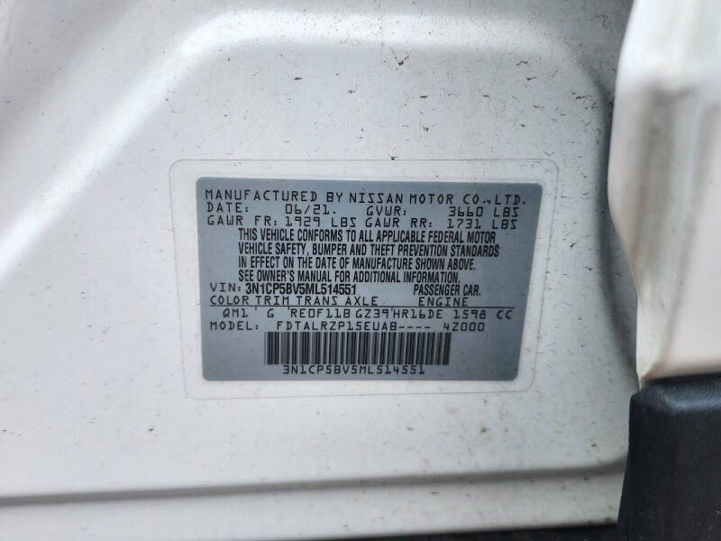 2021 Nissan Kicks S