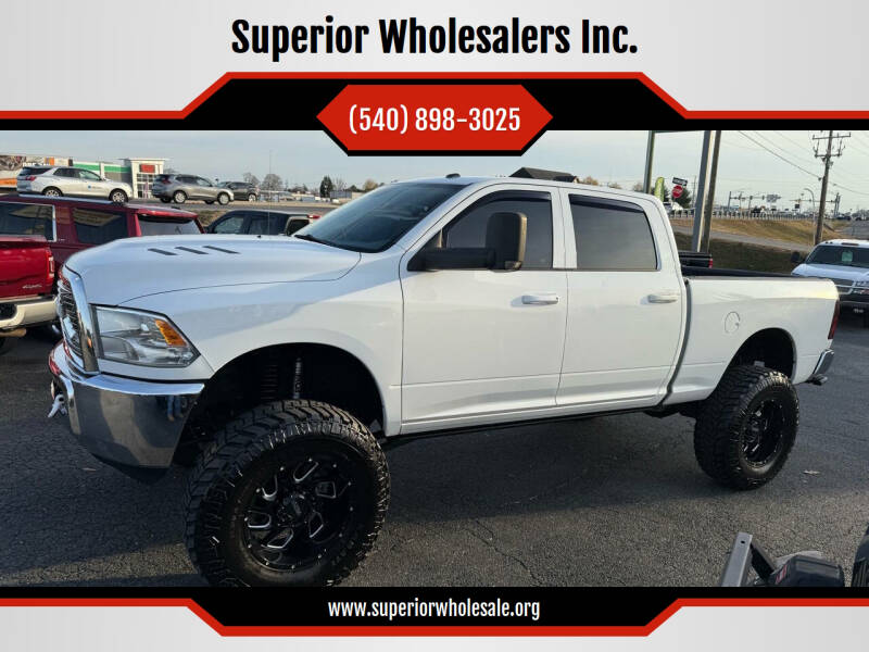 2015 RAM 2500 for sale at Superior Wholesalers Inc. in Fredericksburg VA