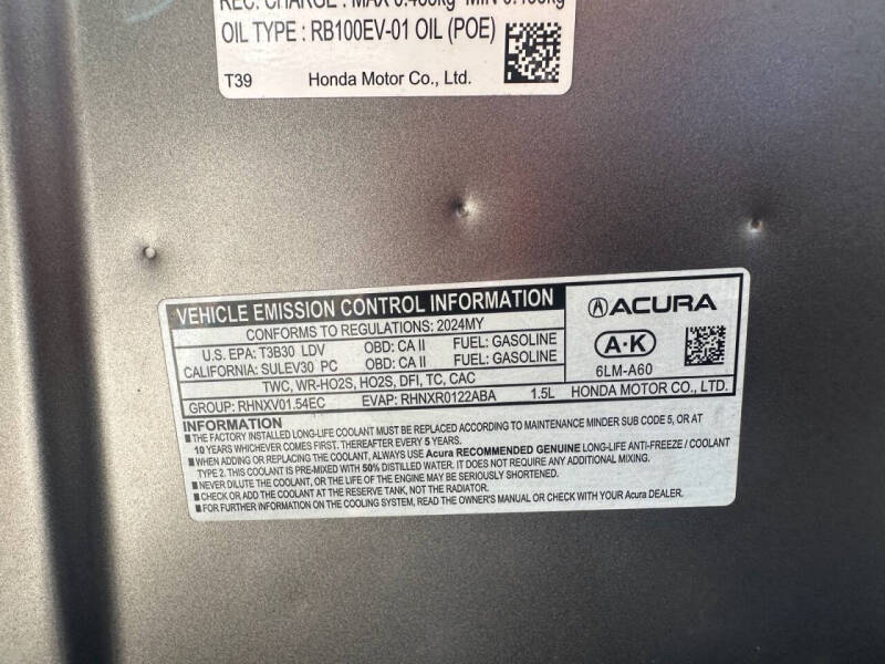 2024 Acura Integra w/A-SPEC