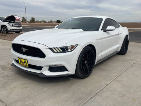 2016 Ford Mustang for sale at A AND A AUTO SALES in Gadsden AZ