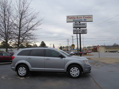 2015 Dodge Journey for sale at FAMILY AUTO CENTER in Greenville NC