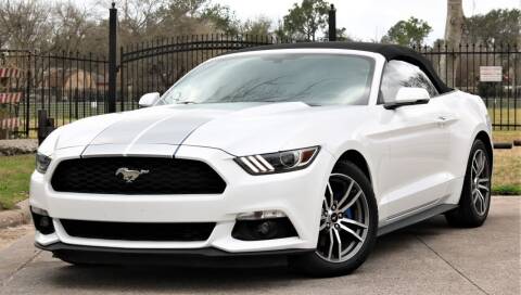 2016 Ford Mustang for sale at Texas Auto Corporation in Houston TX