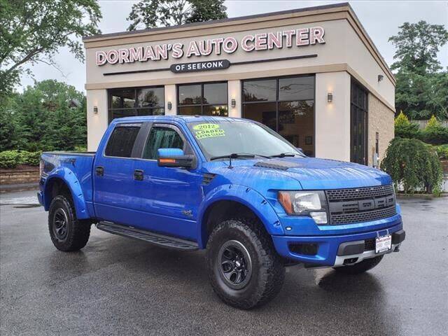 2012 Ford F-150 for sale at DORMANS AUTO CENTER OF SEEKONK in Seekonk MA