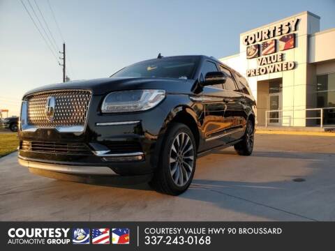 2021 Lincoln Navigator L for sale at Courtesy Value Highway 90 in Broussard LA