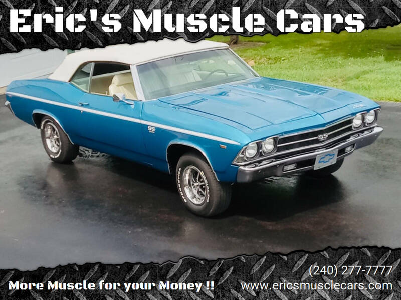 1969 Chevrolet Chevelle for sale at Eric's Muscle Cars in Clarksburg MD
