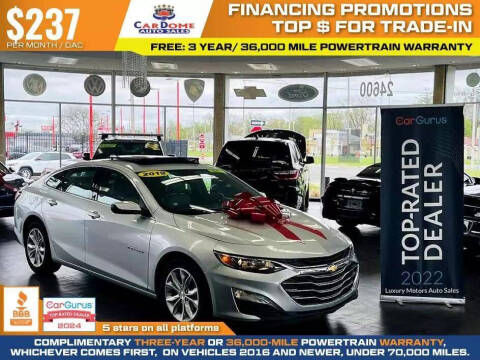 2019 Chevrolet Malibu for sale at CarDome in Detroit MI