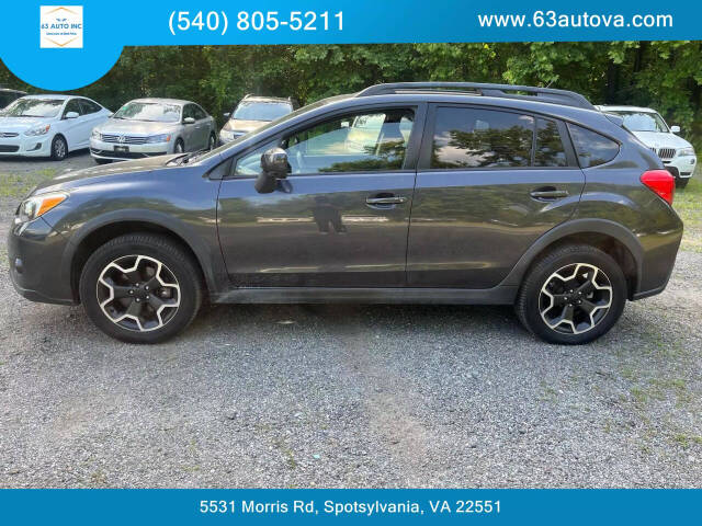 2014 Subaru XV Crosstrek for sale at 63 Auto Inc in Spotsylvania, VA