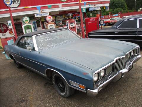 1972 Ford Galaxie 500 for sale at Marshall Motors Classics in Jackson MI