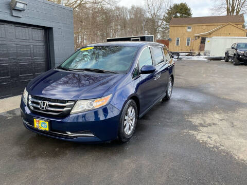 2015 Honda Odyssey for sale at Bluebird Auto in South Glens Falls NY