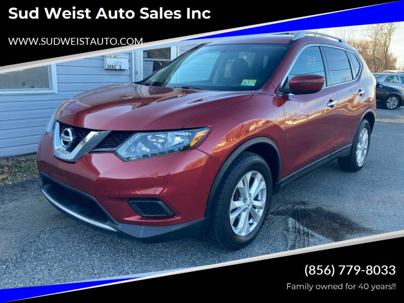 2016 Nissan Rogue for sale at Sud Weist Auto Sales Inc in Maple Shade NJ