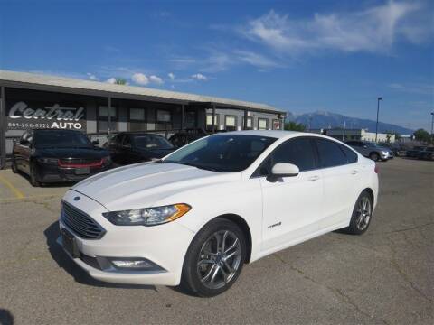 2017 Ford Fusion Hybrid for sale at Central Auto in South Salt Lake UT
