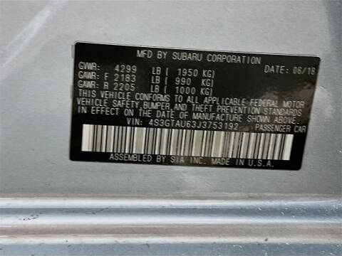 2018 Subaru Impreza Limited