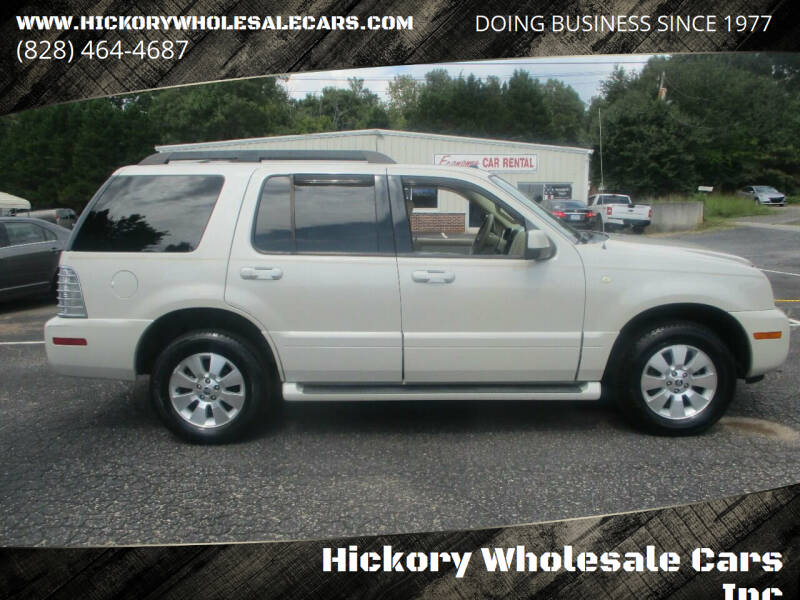 2006 Mercury Mountaineer for sale at Hickory Wholesale Cars Inc in Newton NC