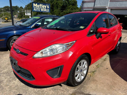 2012 Ford Fiesta for sale at Motley's Auto World in Danville VA