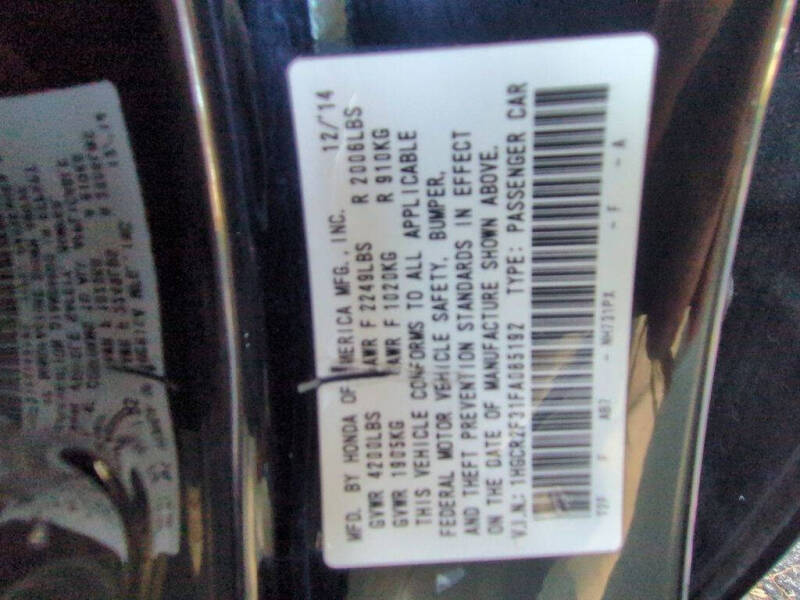 2015 Honda Accord LX