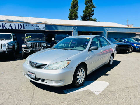 2005 Toyota Camry for sale at Okaidi Auto Sales in Sacramento CA