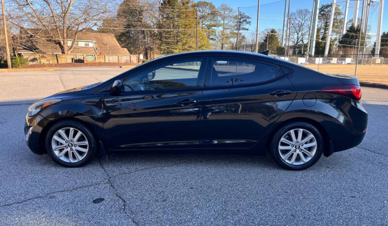 Used 2014 Hyundai Elantra SE with VIN 5NPDH4AEXEH538081 for sale in Roswell, GA