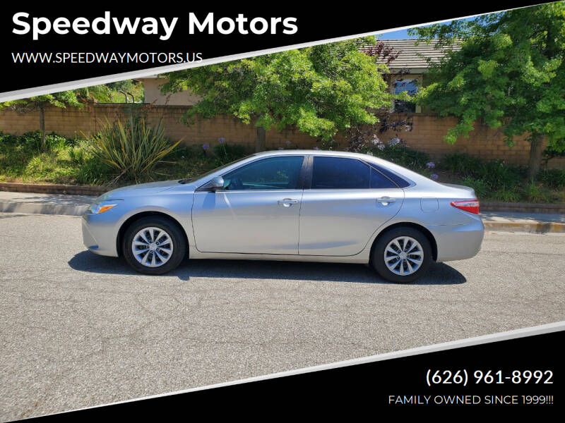 2016 Toyota Camry for sale at Speedway Motors in Glendora CA