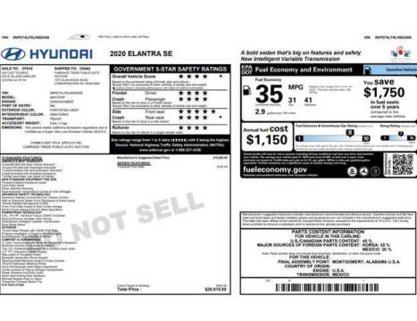 2020 Hyundai Elantra