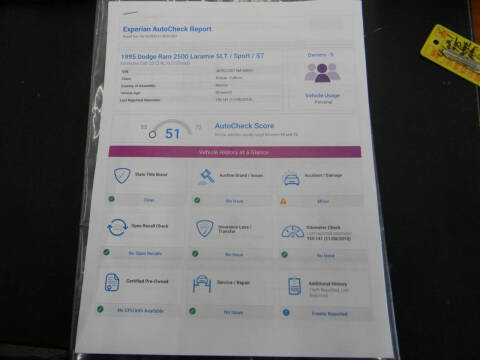 1995 Dodge Ram 2500 Laramie SLT