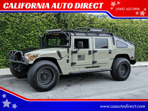 1998 AM General Hummer for sale at CALIFORNIA AUTO DIRECT in Costa Mesa CA