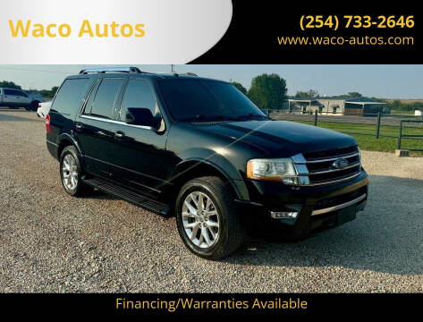 2016 Ford Expedition for sale at Waco Autos in Lorena TX