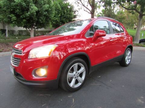 2015 Chevrolet Trax for sale at E MOTORCARS in Fullerton CA
