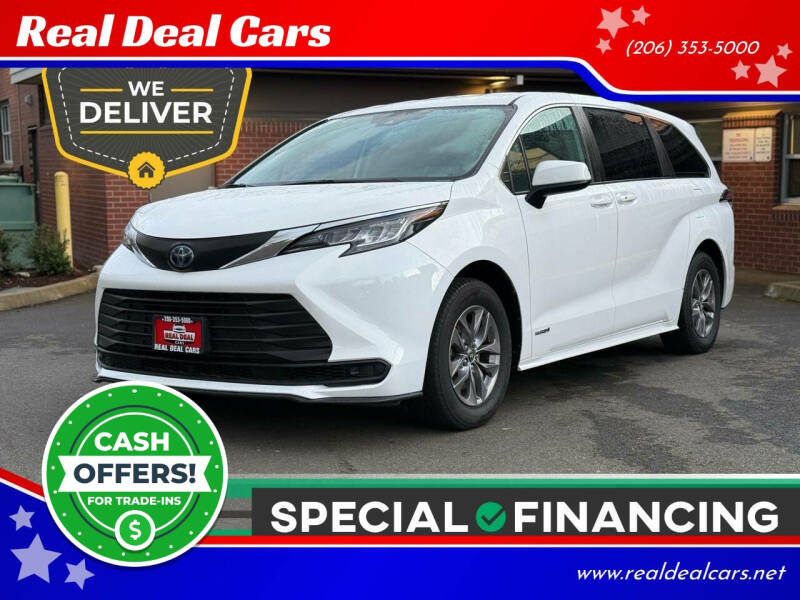 2021 Toyota Sienna for sale at Real Deal Cars in Everett WA