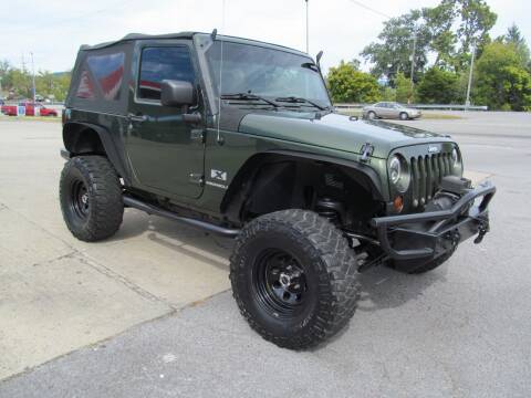 2008 Jeep Wrangler for sale at tazewellauto.com in Tazewell TN