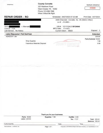 2005 Chevrolet Corvette