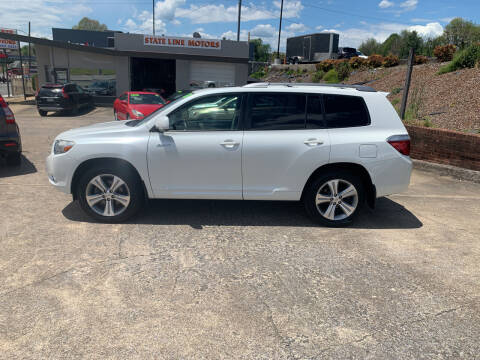 2008 Toyota Highlander for sale at State Line Motors in Bristol VA