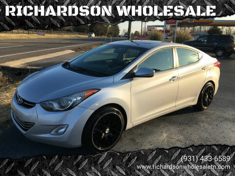 2013 Hyundai Elantra for sale at RICHARDSON WHOLESALE in Fayetteville TN