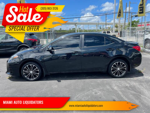 2019 Toyota Corolla for sale at MIAMI AUTO LIQUIDATORS in Miami FL