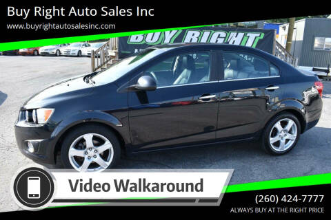 2013 Chevrolet Sonic LTZ Auto