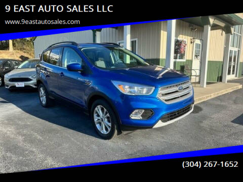 2018 Ford Escape for sale at 9 EAST AUTO SALES LLC in Martinsburg WV