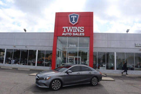 2018 Mercedes-Benz CLA for sale at Twins Auto Sales Inc Redford 1 in Redford MI