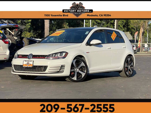 2016 Volkswagen Golf GTI for sale at Victory Motors Inc in Modesto, CA