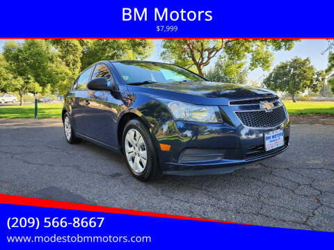 2014 Chevrolet Cruze for sale at BM Motors in Modesto CA