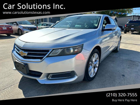 2014 Chevrolet Impala for sale at Car Solutions Inc. in San Antonio TX