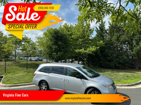 2011 Honda Odyssey for sale at Virginia Fine Cars in Chantilly VA
