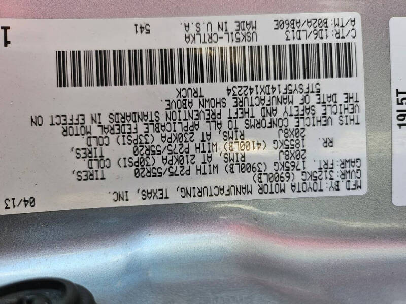 2013 Toyota Tundra Limited