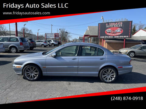 2007 Jaguar X-Type for sale at Fridays Auto Sales LLC in Pontiac MI