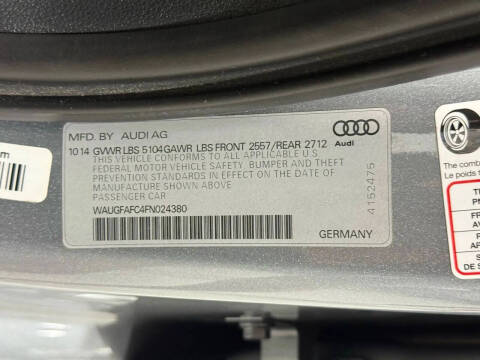 2015 Audi A6 2.0T quattro Premium Plus