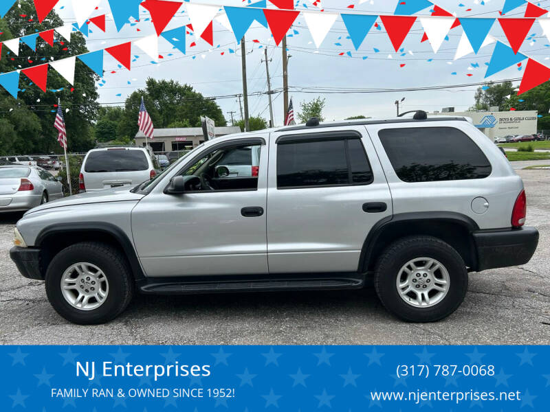 2003 Dodge Durango for sale at NJ Enterprizes LLC in Indianapolis IN