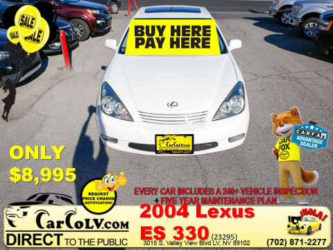 2004 Lexus ES 330 for sale at The Car Company in Las Vegas NV