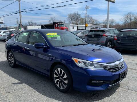 2017 Honda Accord Hybrid for sale at MetroWest Auto Sales in Worcester MA