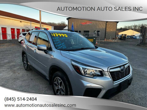 2020 Subaru Forester for sale at Automotion Auto Sales Inc in Kingston NY