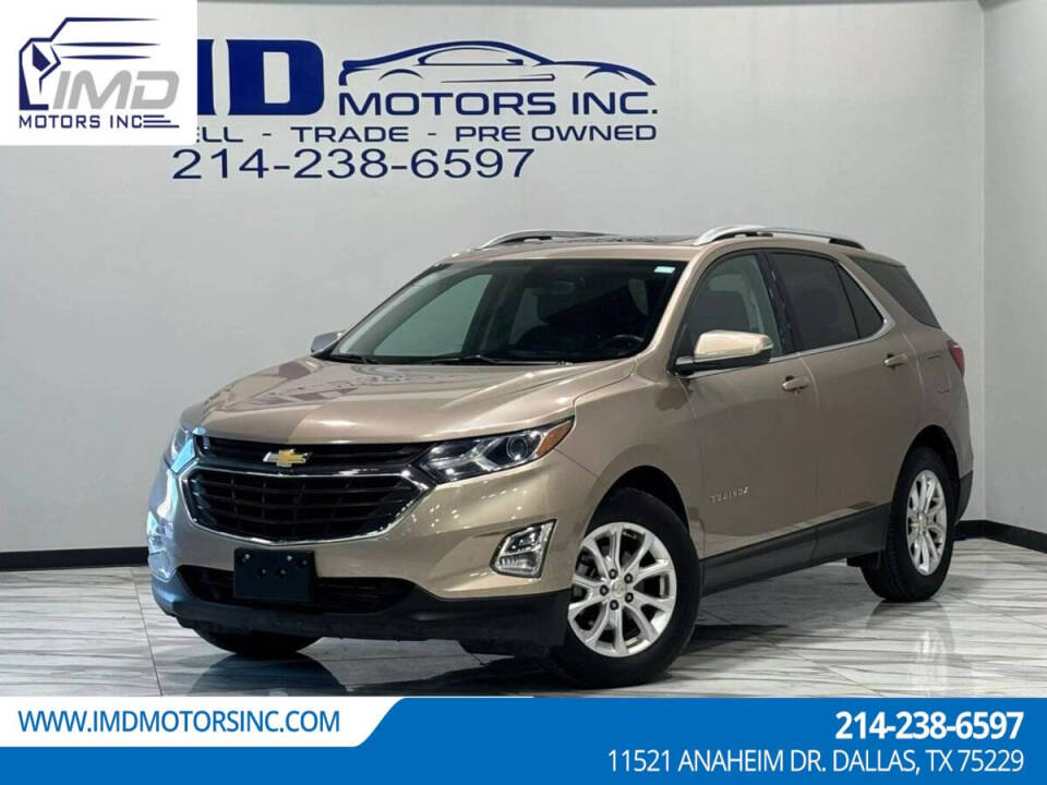 2019 Chevrolet Equinox for sale at IMD MOTORS, INC in Dallas, TX