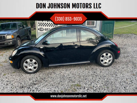 2002 Volkswagen New Beetle for sale at DON JOHNSON MOTORS LLC in Lisbon OH