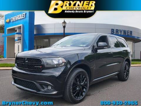 2015 Dodge Durango for sale at BRYNER CHEVROLET in Jenkintown PA